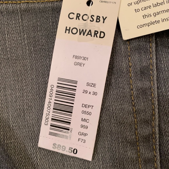 Crosby & Howard Jeans Crosby Howard Gray Jeans Poshmark